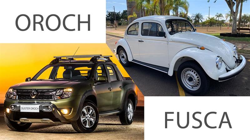 Fusca ou Oroch, qual deles se sai melhor em um comparativo ?