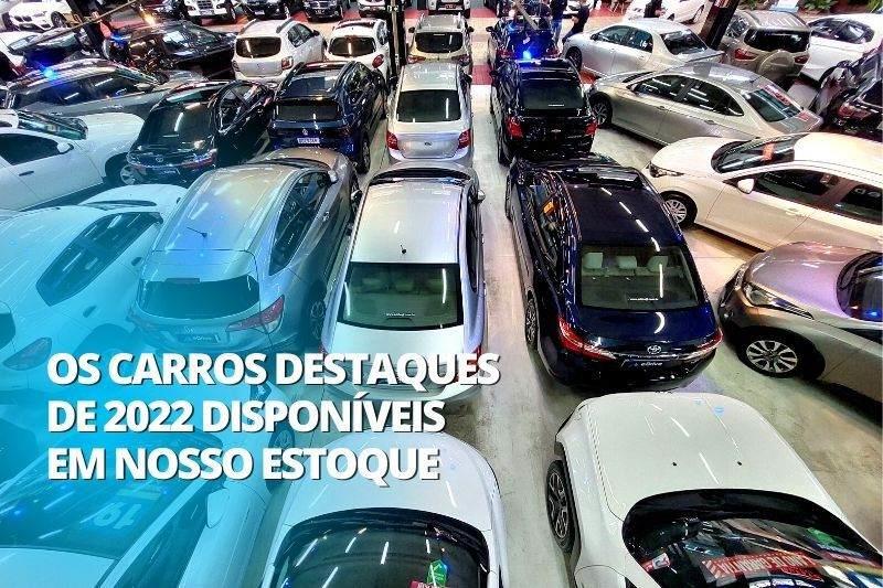 Veículos mais vendidos de 2022 disponíveis em nosso estoque.