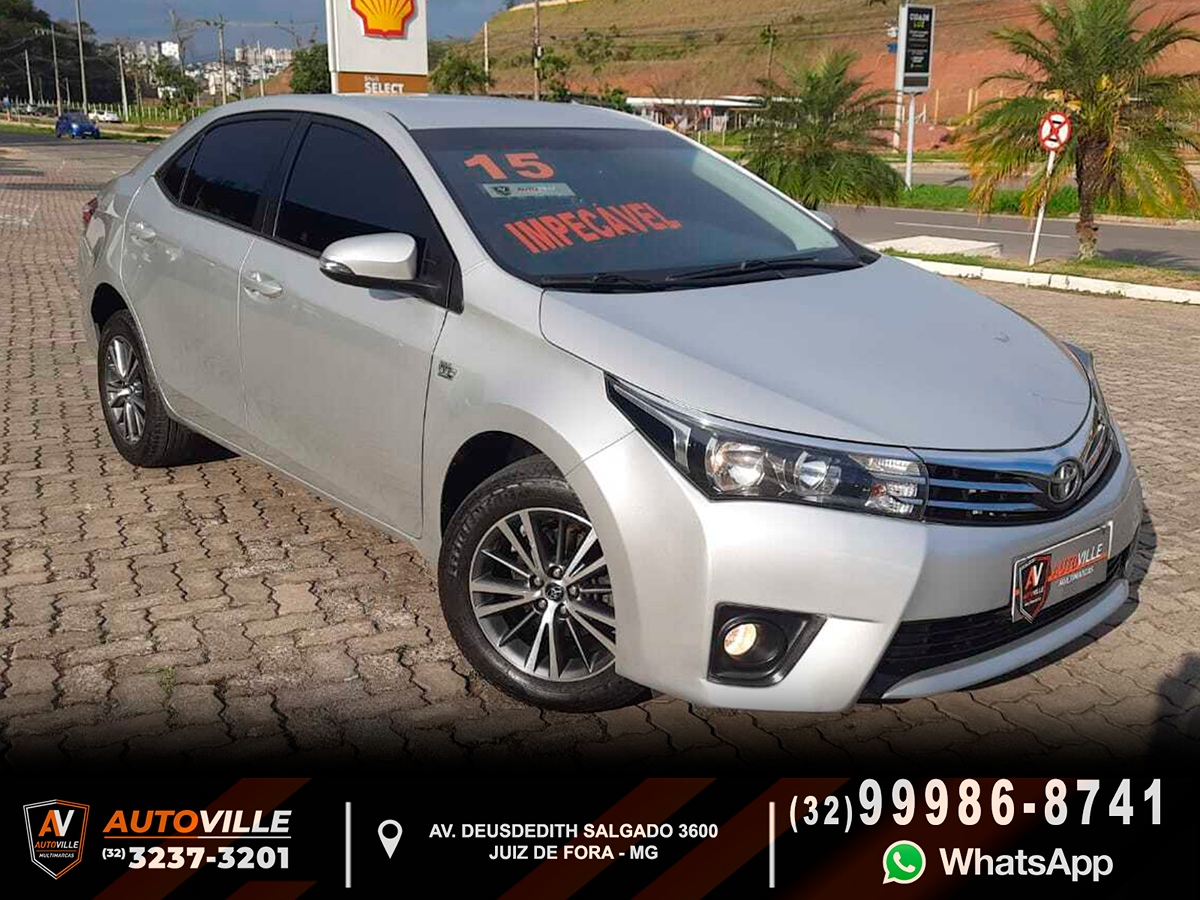 TOYOTA COROLLA XEI 2.0 FLEX 16V AUT. 2015 AUTO VILLE