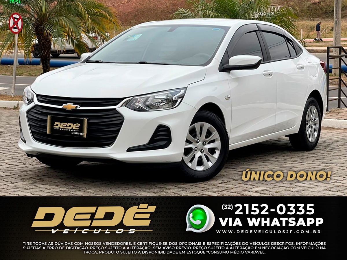 CHEVROLET ONIX SEDAN PLUS LT 1.0 12V FLEX 4P MEC. 2020 | DEDÉ VEÍCULOS