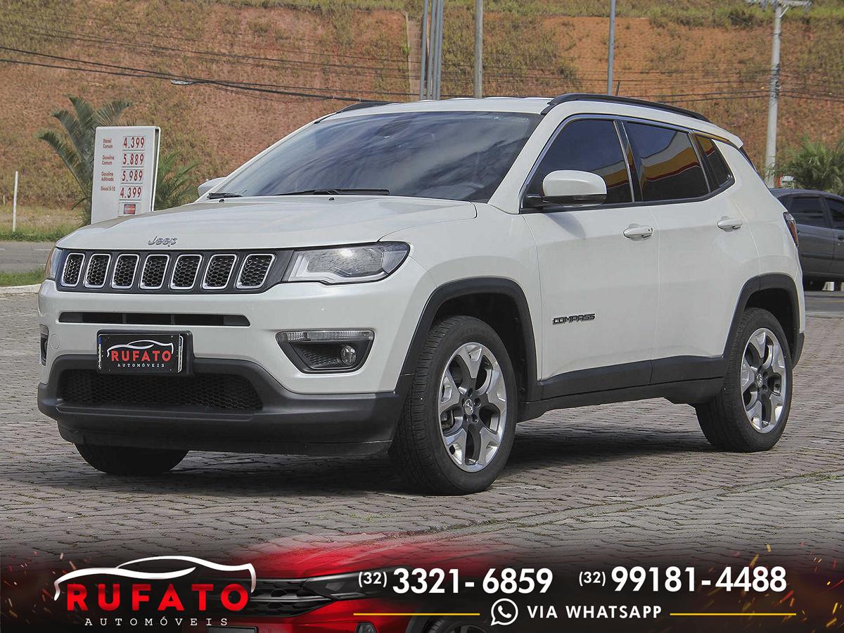 Jeep COMPASS LONGITUDE 2.0 4x2 Flex 16V Aut. 2018/2018 RUFATO AUTOMOVEIS